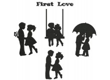 Stickserie - First Love